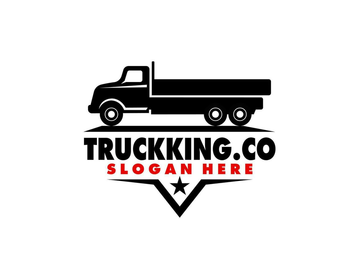 veloce aerodinamico logo modello design camion silhouette trasporto logo modello vettore