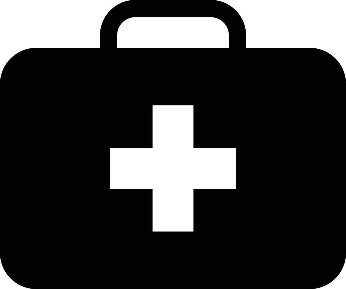 primo kit aiuto icona vettore . medico scatola icona isolato su bianca sfondo