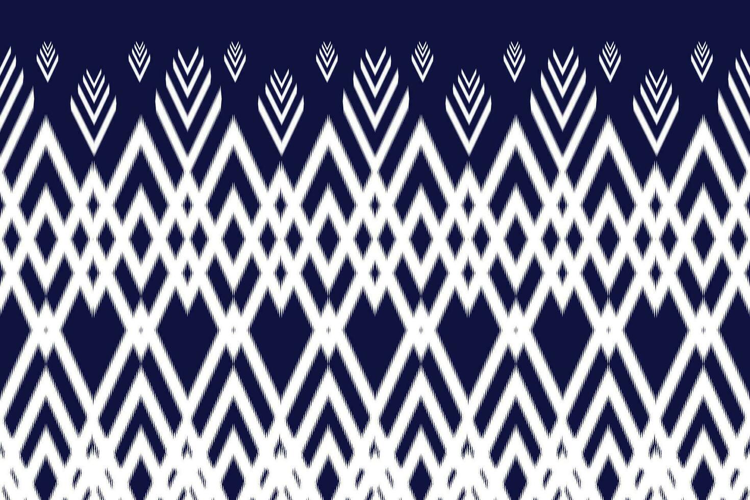 etnico astratto ikat art. modello senza cuciture in stile tribale, popolare e messicano. ornamento di arte geometrica azteca print.design per moquette, carta da parati, abbigliamento, avvolgimento, tessuto, copertina, tessile vettore