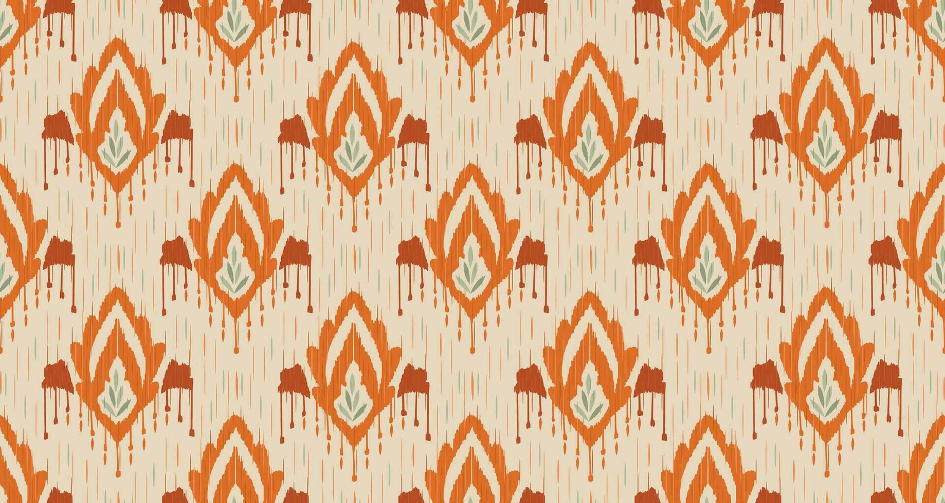 etnico astratto ikat arte. senza soluzione di continuità modello nel tribale, popolare ricamo, messicano stile. azteco geometrico arte ornamento Stampa. design per tappeto, sfondo, vestiario, avvolgere, tessuto, coperchio. vettore