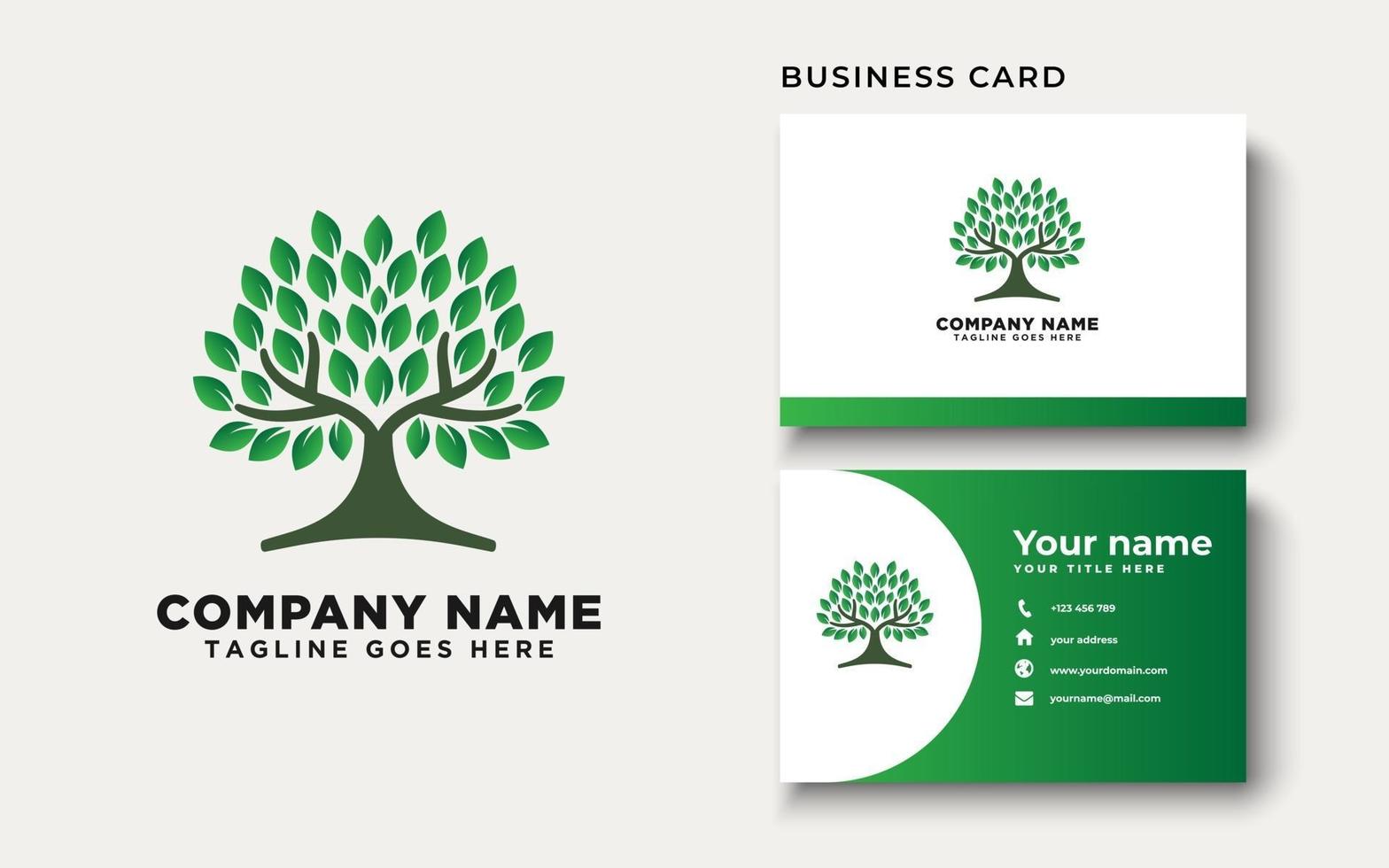 radice dell'albero ispirazione logo design vettore