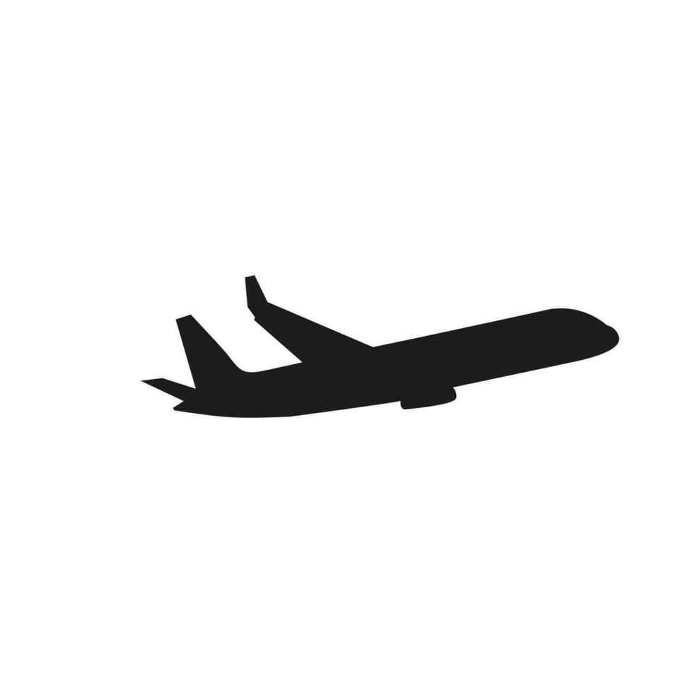 viaggio aereo vacanza icona simbolo vettore
