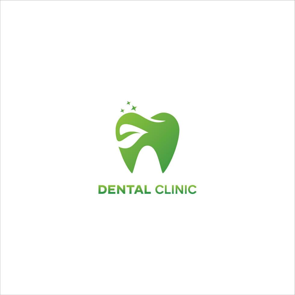 dentale clinica logo design dentista logo dente astratto lineare dentista stomatologia vettore