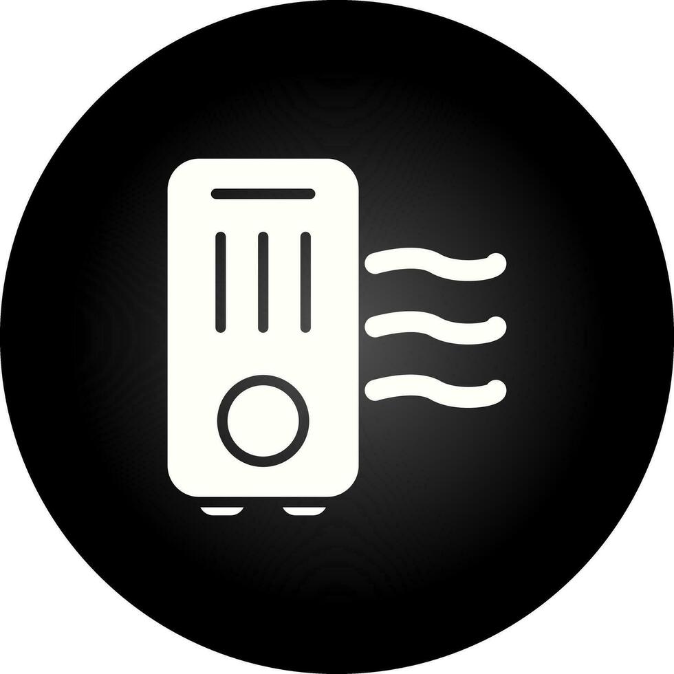 portatile aria depuratore vettore icona