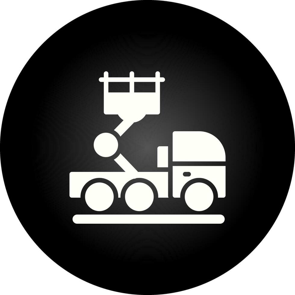 scala camion vettore icona