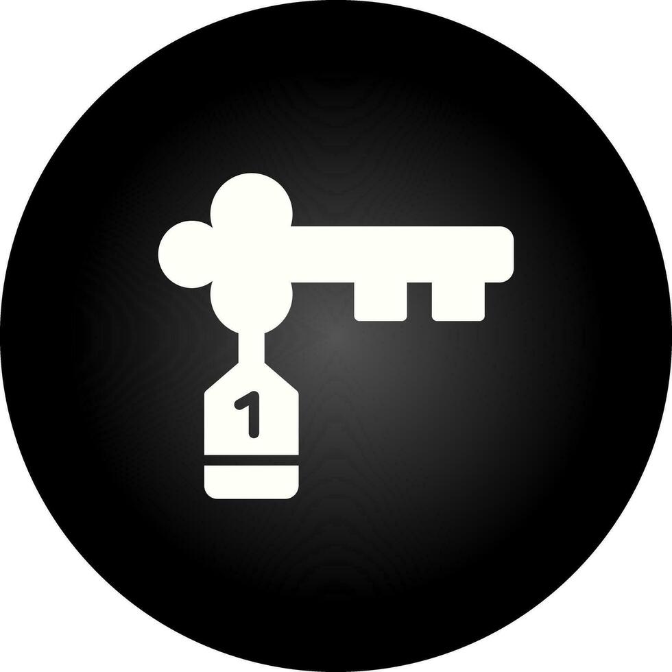 porta chiave vettore icona
