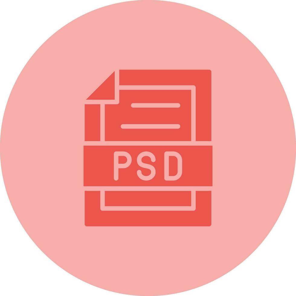 PSD file vettore icona