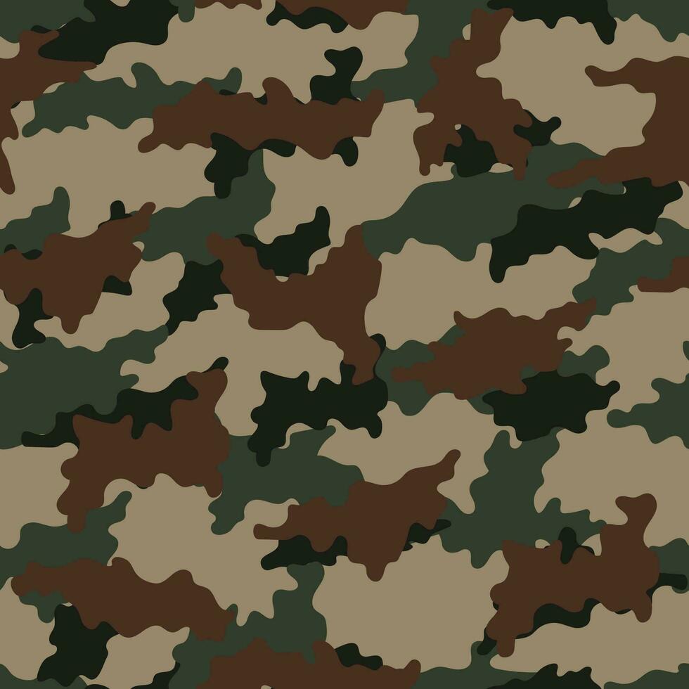 astratto giungla camuffare senza soluzione di continuità modello vettore moderno militare sfondo. modello stampato tessile tessuto.