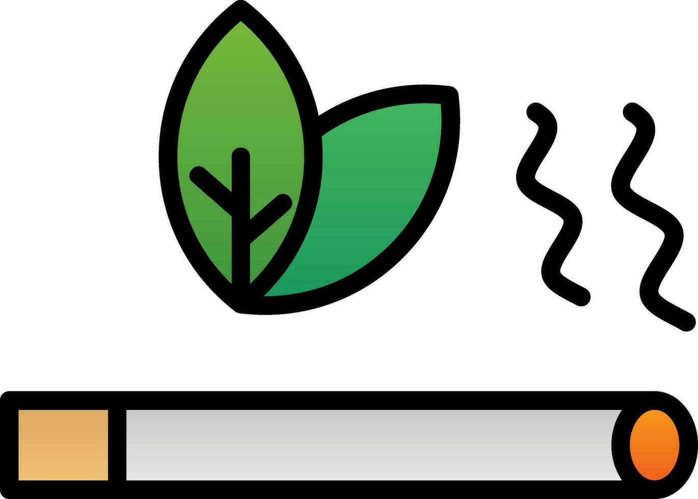 tabacco vettore icona design