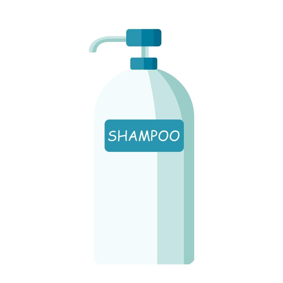 bottiglia di shampoo oggetto illustrazione vettoriale dei cartoni animati