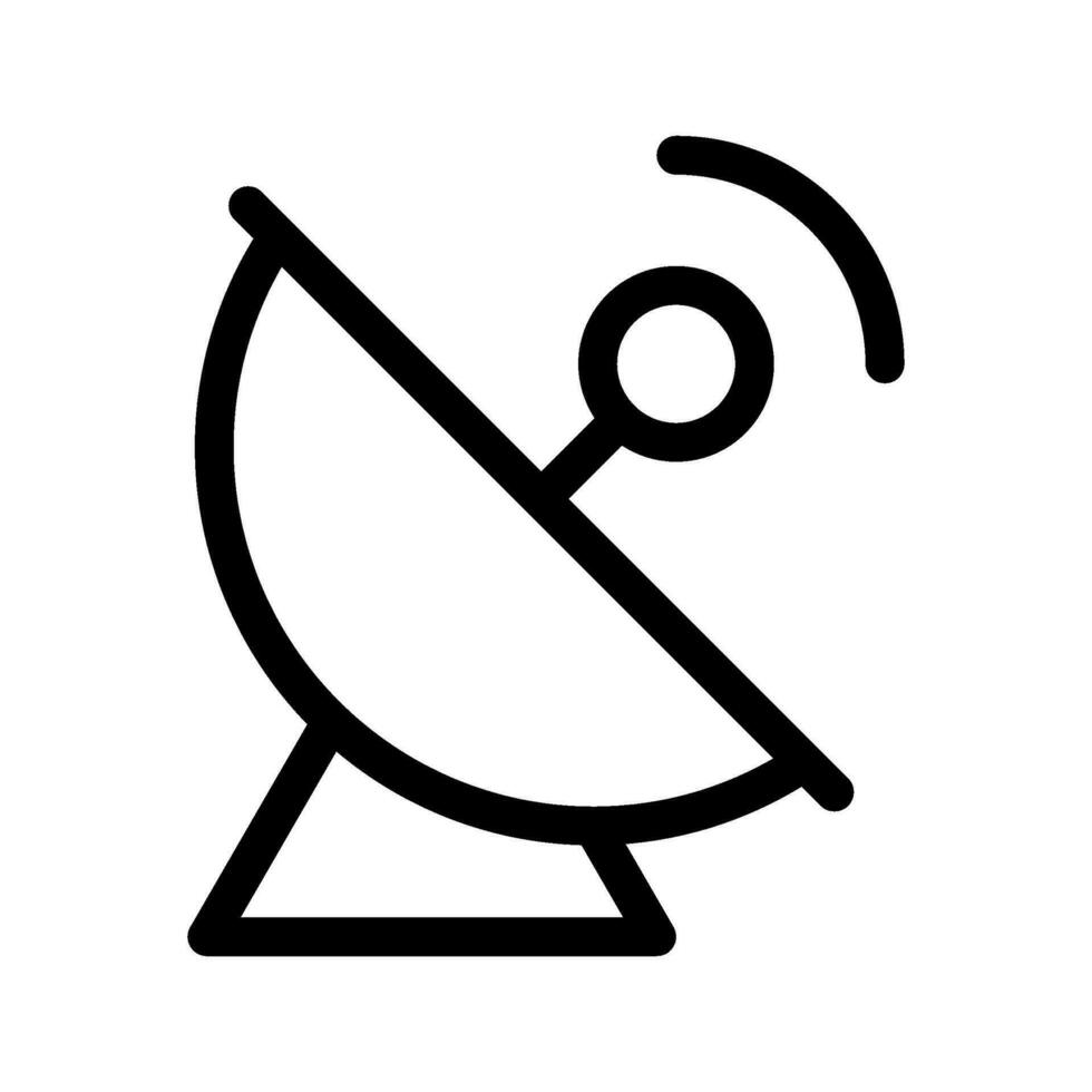 satelite icona vettore simbolo design illustrazione