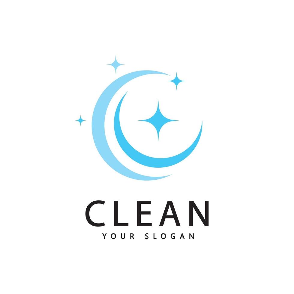 pulire e lavare simboli creativi, progettazione grafica di servizi di pulizia aziendale vettore