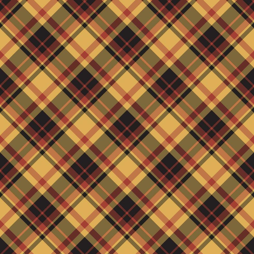 plaid senza soluzione di continuità modello. vettore sfondo di tessile ornamento. piatto tessuto design.