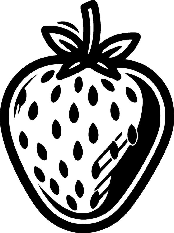 fragola - alto qualità vettore logo - vettore illustrazione ideale per maglietta grafico