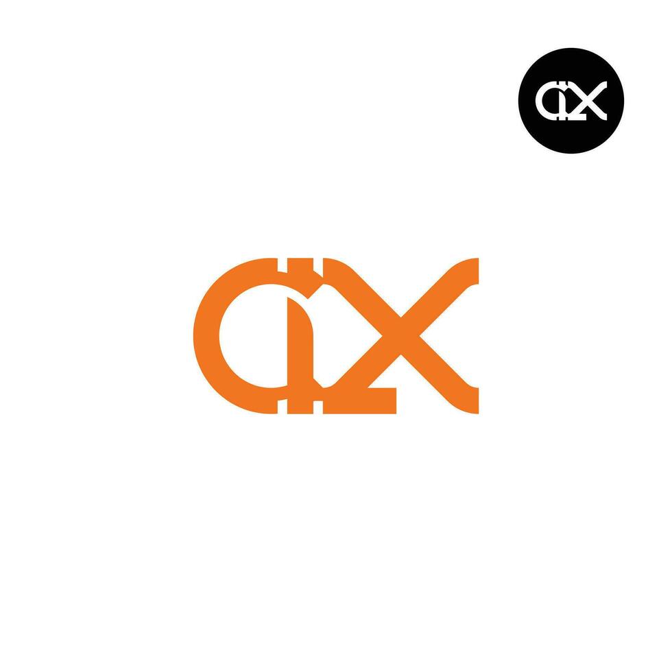 lettera clx monogramma logo design vettore