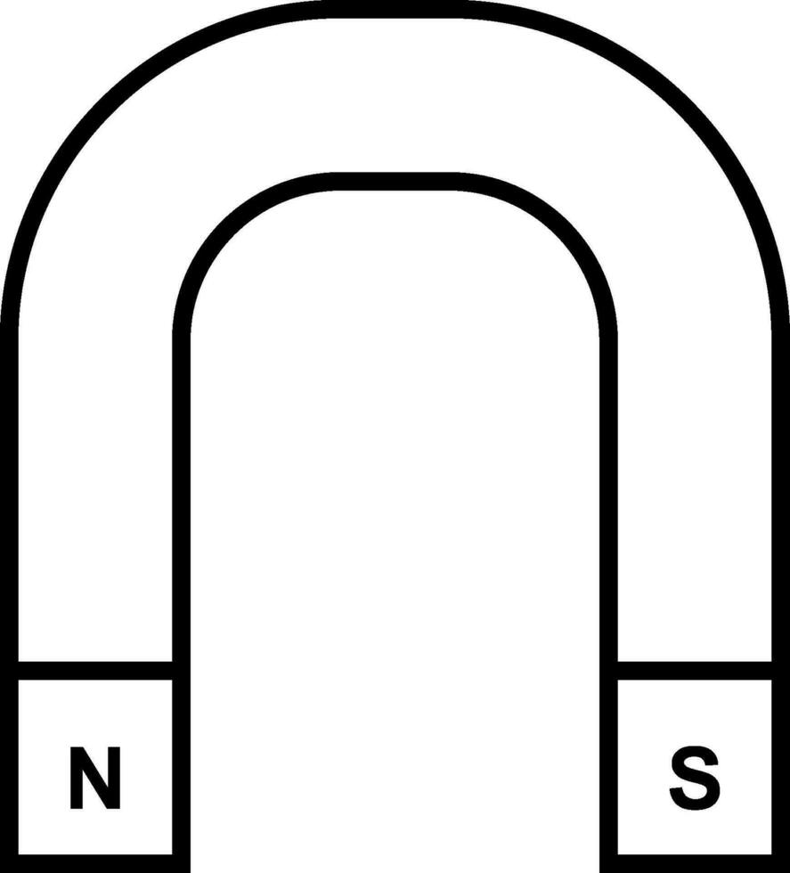 icona di vettore del magnete