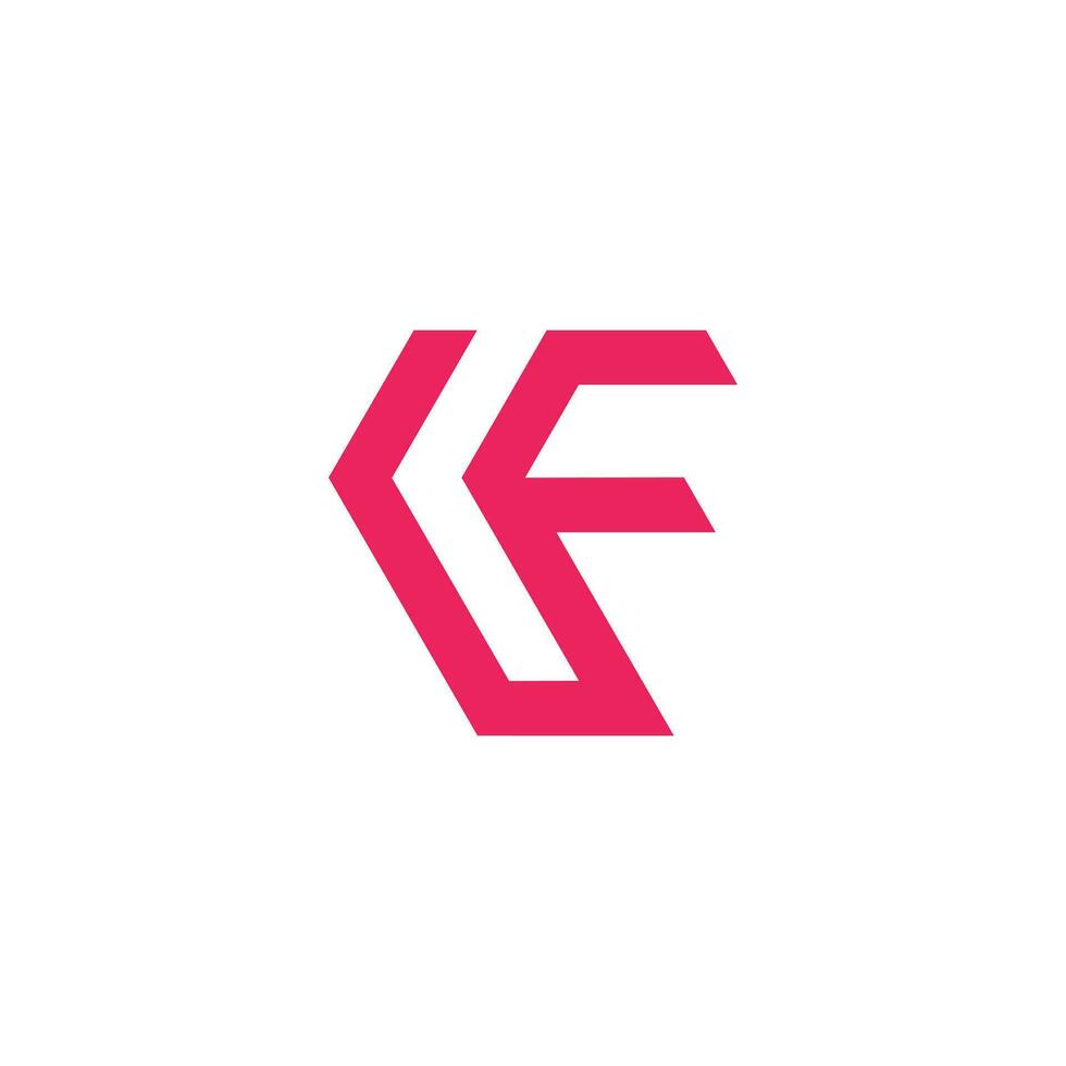 lettera f logo design elemento vettore con moderno stile