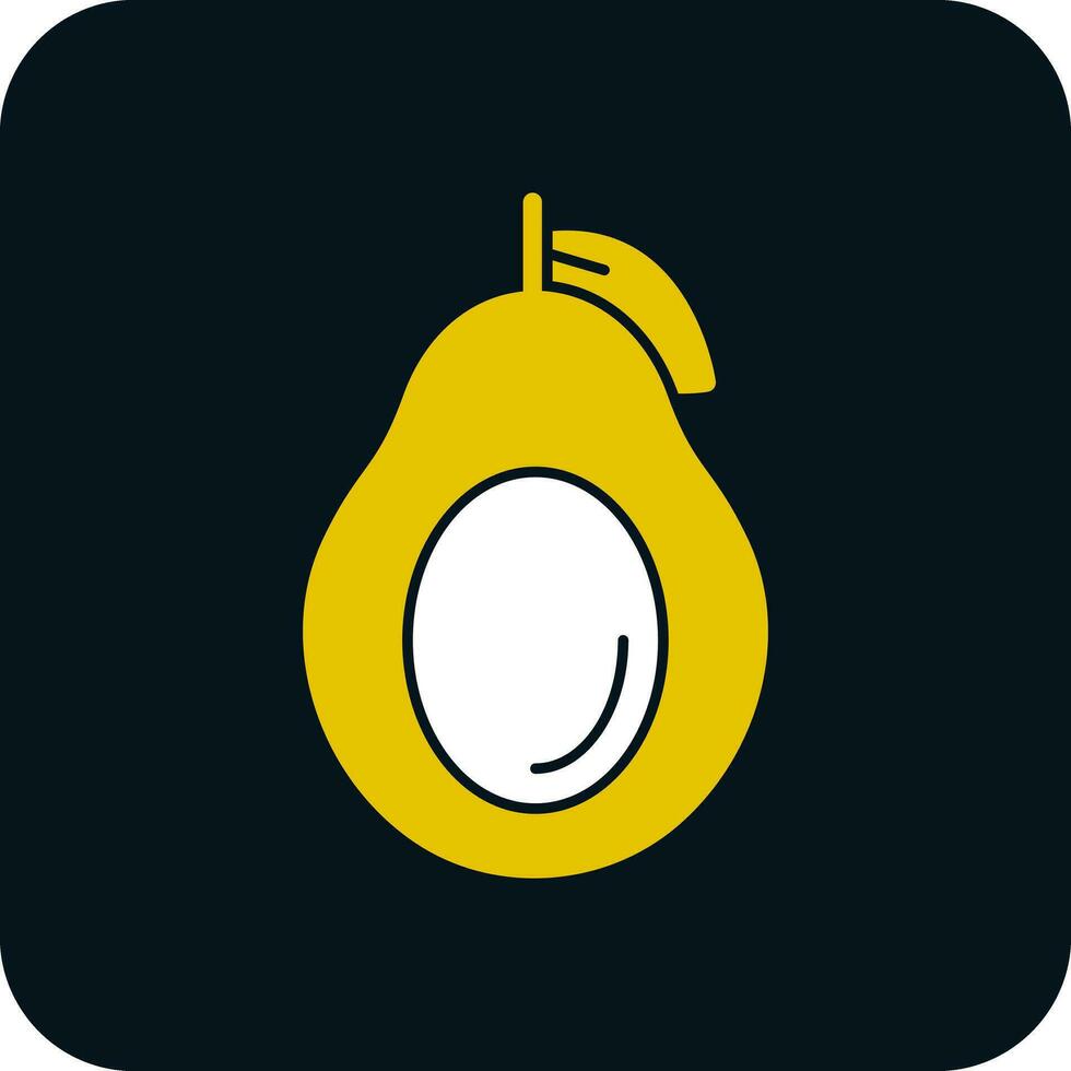 avocado vettore icona design