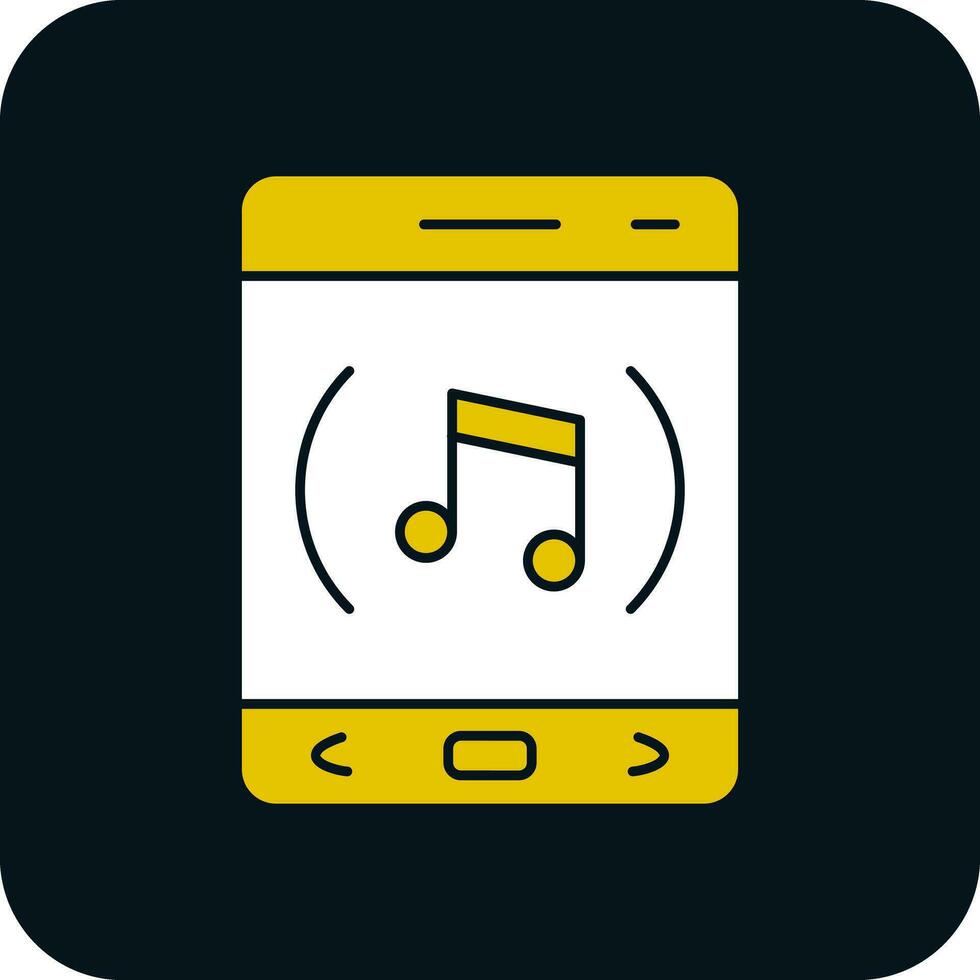 musica App vettore icona design