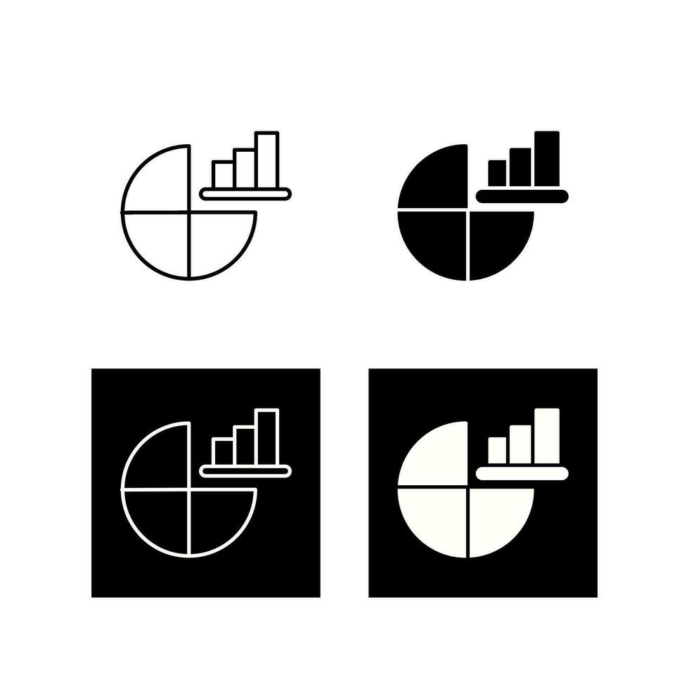 statistica vettore icona