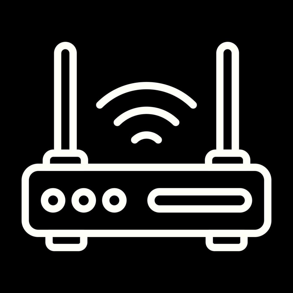 icona di vettore del router