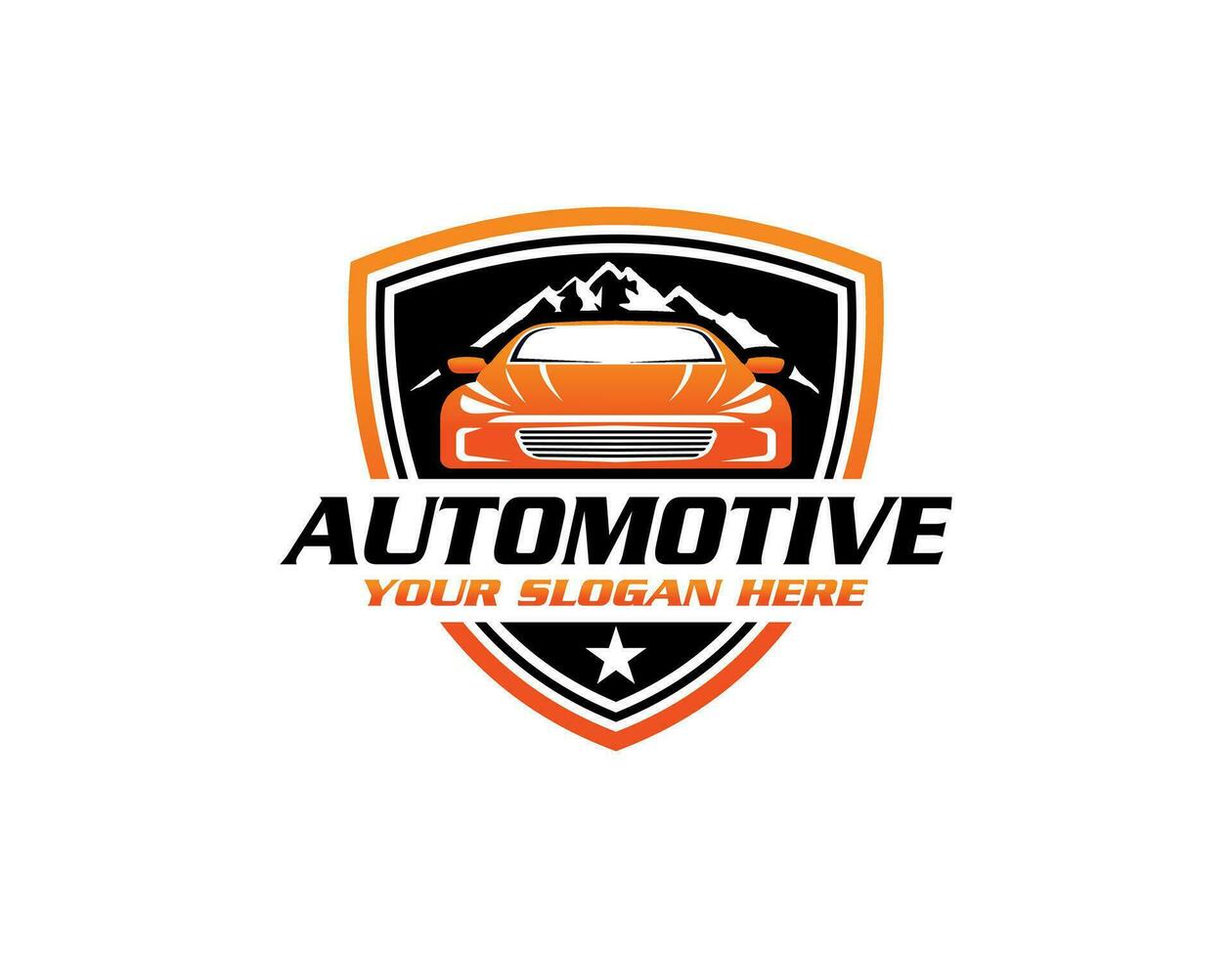 auto stile auto logo design con concetto gli sport veicolo icona silhouette su leggero grigio sfondo. vettore illustrazione.