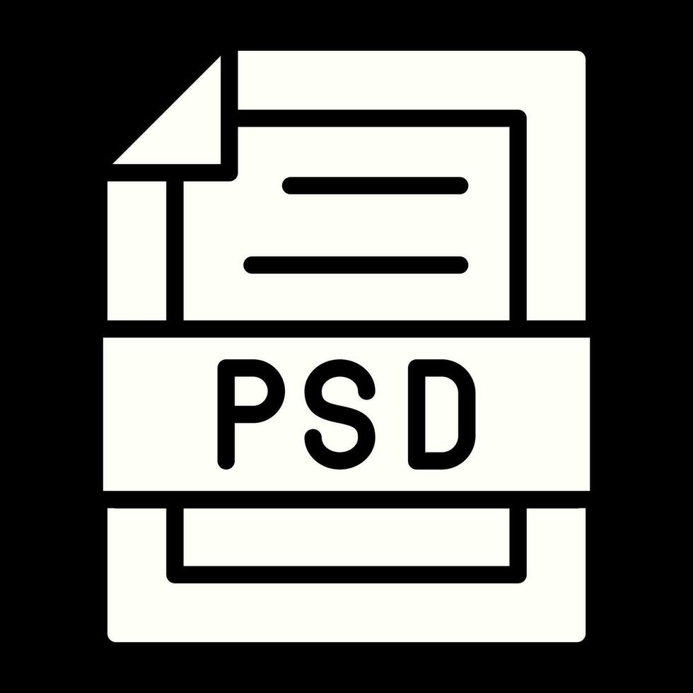 PSD file vettore icona