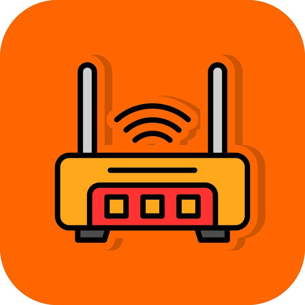 router vettore icona design
