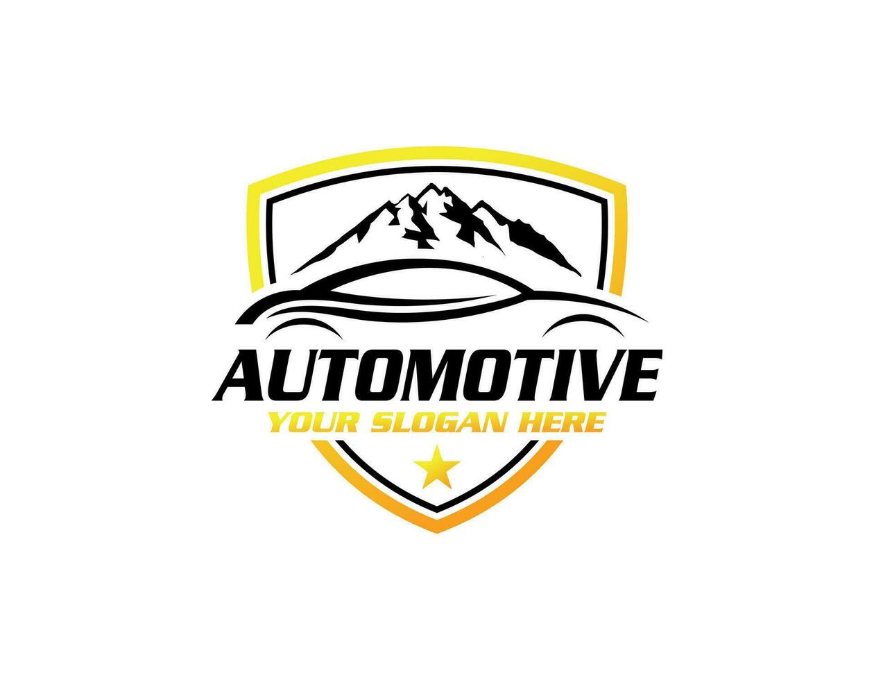 moderno auto logo design ispirazione vettore