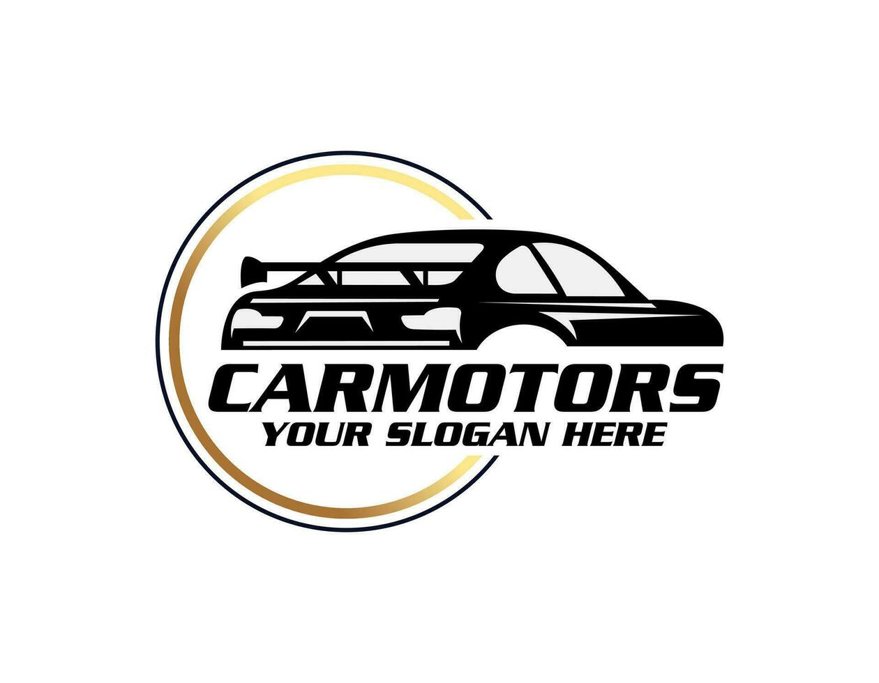 settore automobilistico auto finestra tinta logo design modello moderno vettore