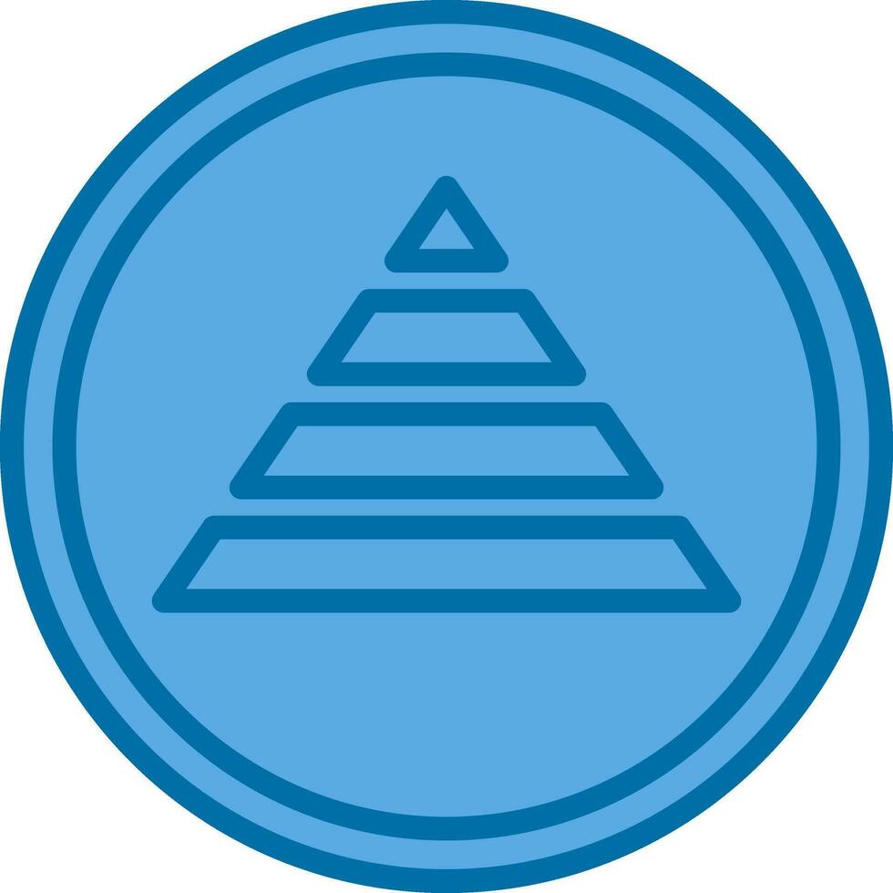 piramide vettore icona design
