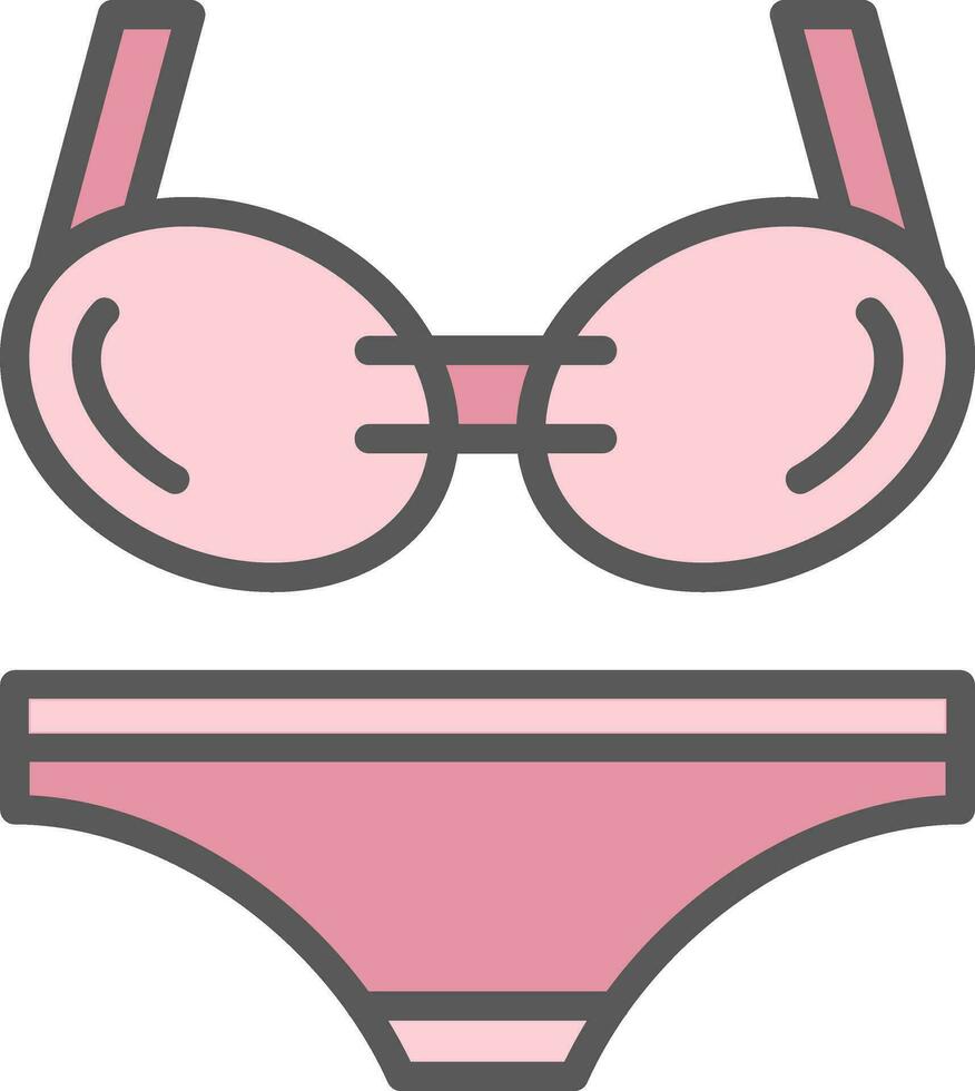 bikini vettore icona design