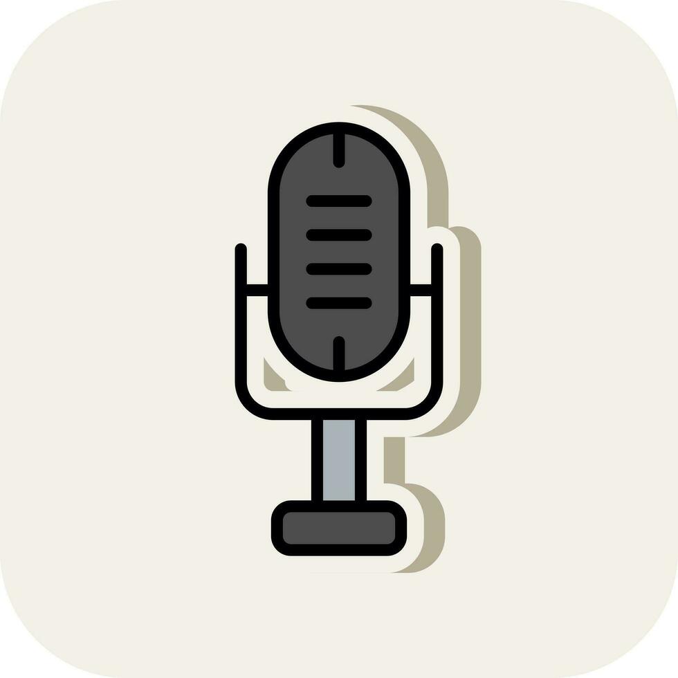 microfono vettore icona design