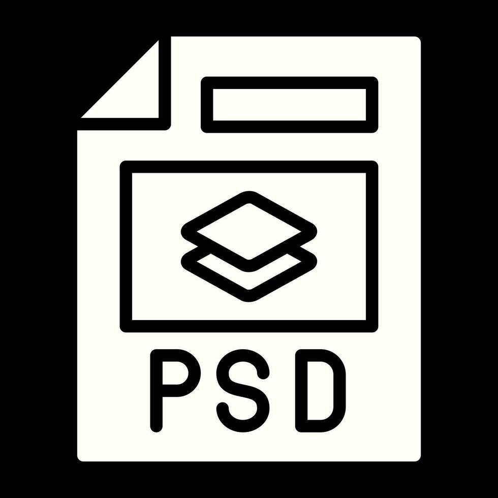 PSD file vettore icona