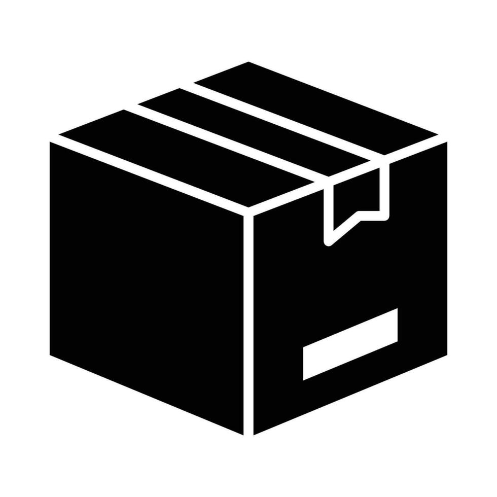 scatola vettore glifo icona per personale e commerciale uso.