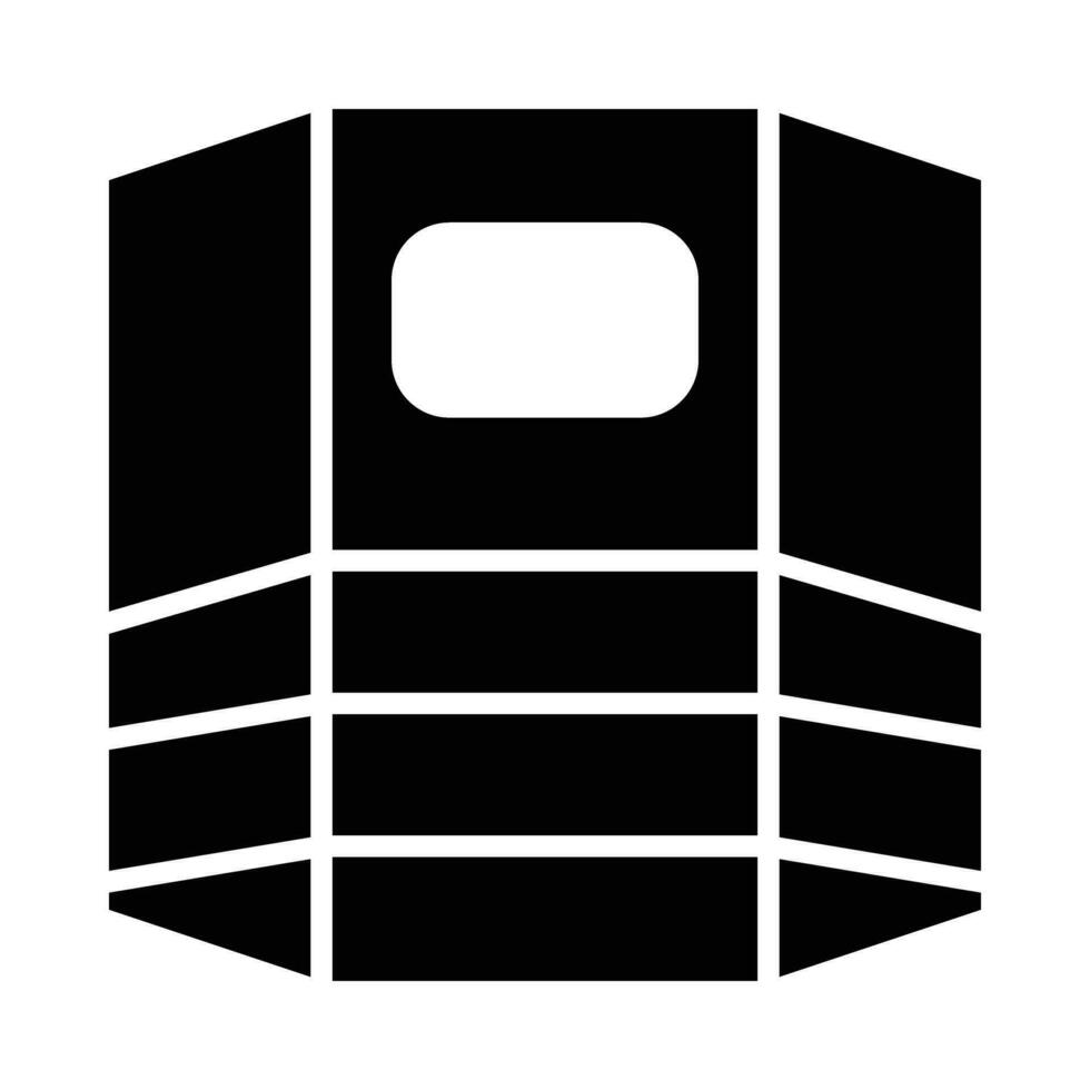 scudo vettore glifo icona per personale e commerciale uso.