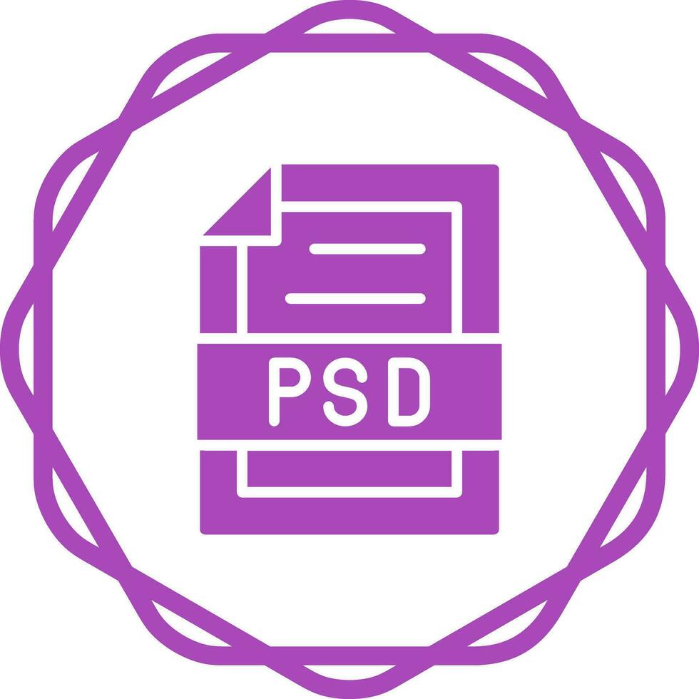 PSD file vettore icona