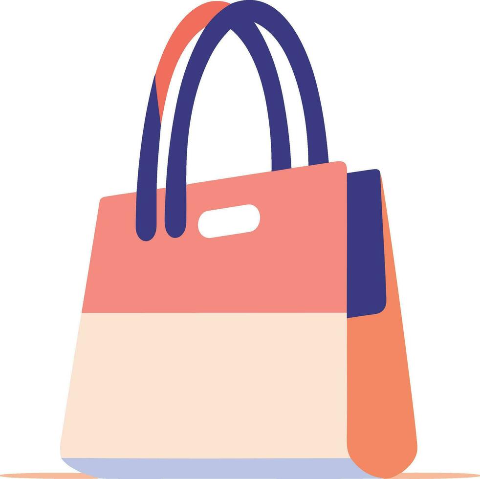 shopping borse nel UX ui piatto stile vettore