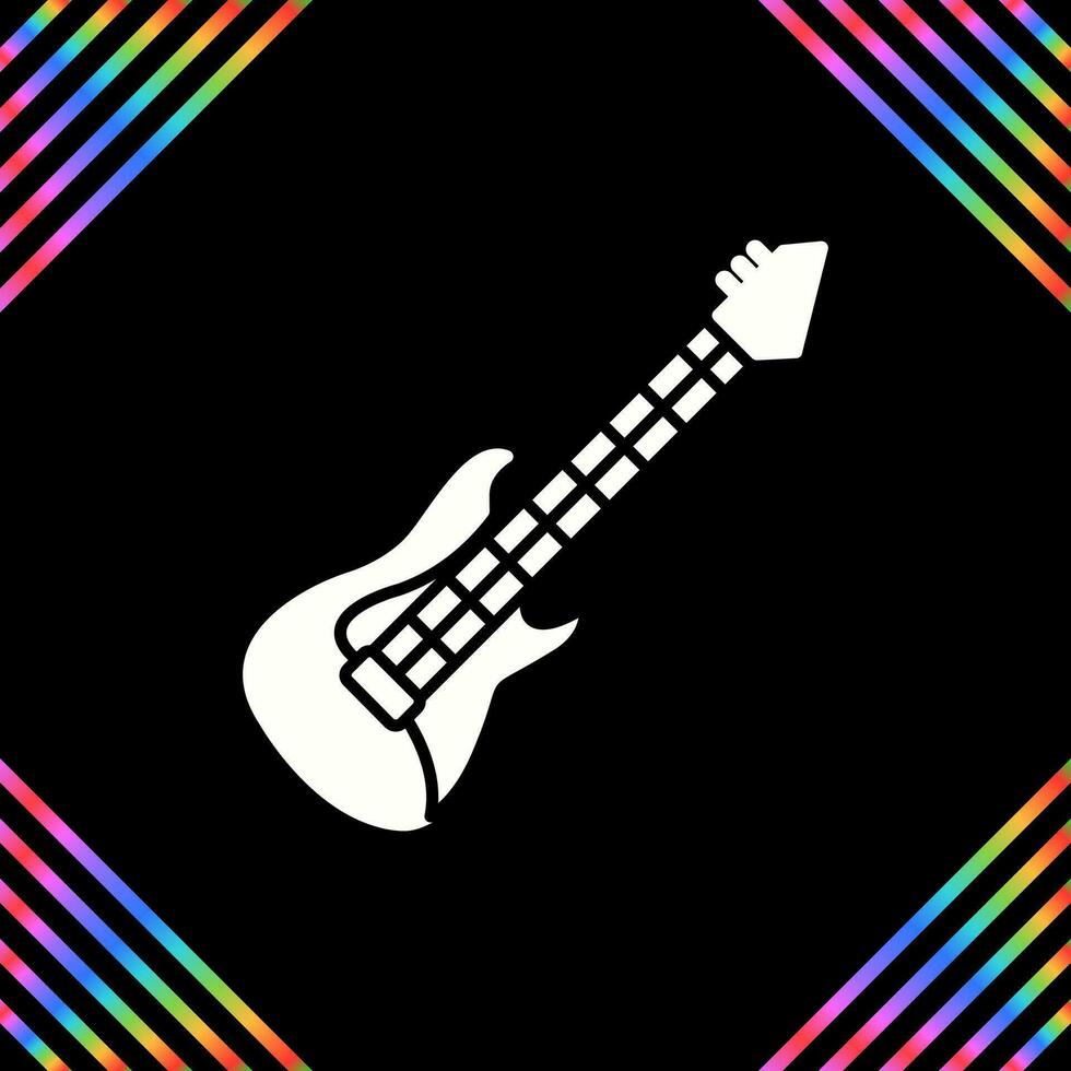 elettrico chitarra vettore icona