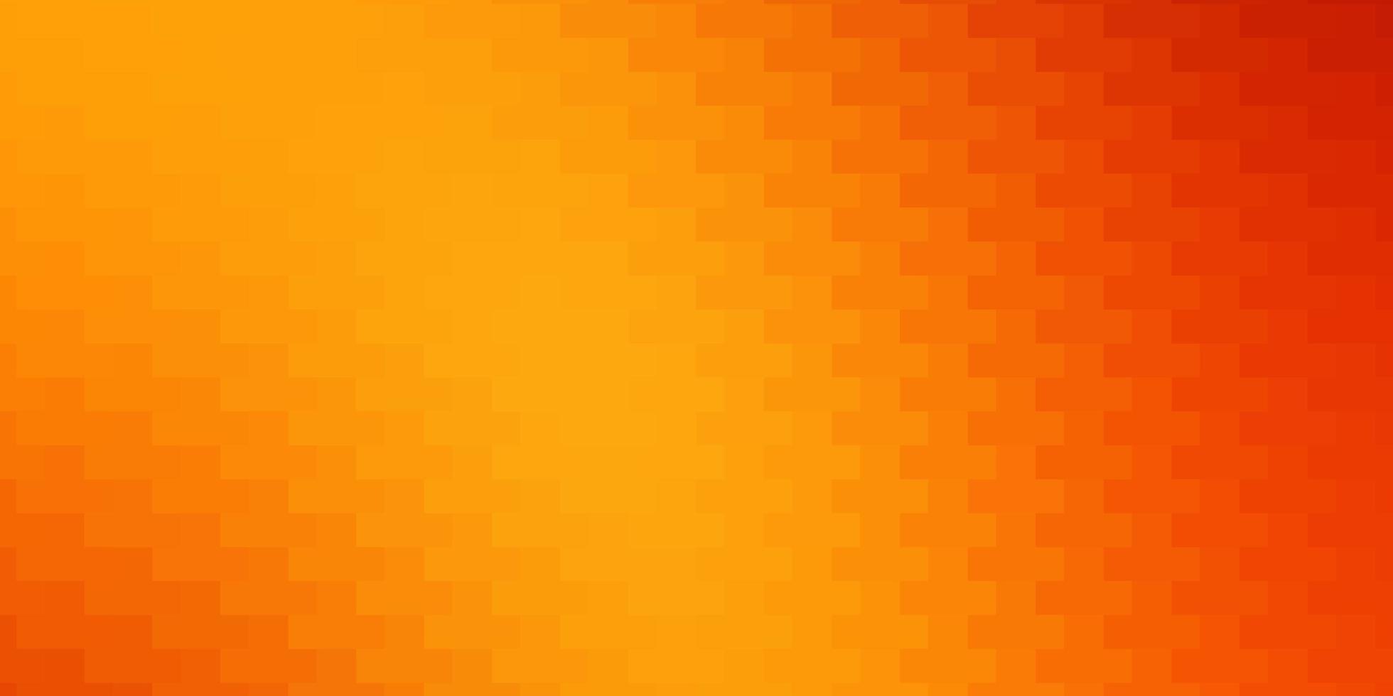 sfondo vettoriale arancione chiaro in stile poligonale. design moderno con rettangoli in stile astratto. modello per opuscoli aziendali, volantini