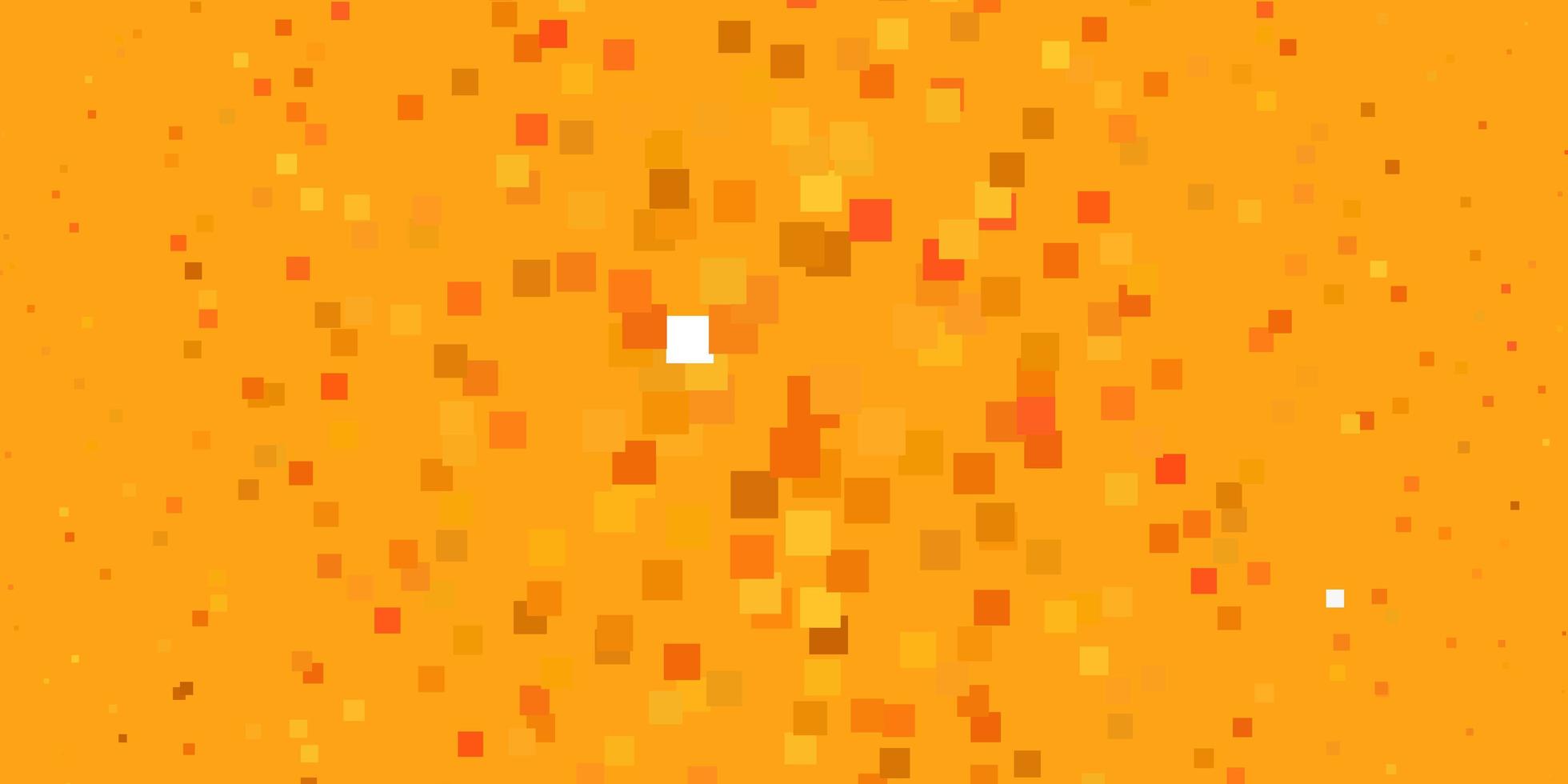 modello vettoriale arancione chiaro con rettangoli. illustrazione colorata con rettangoli sfumati e quadrati. modello per siti Web, pagine di destinazione.