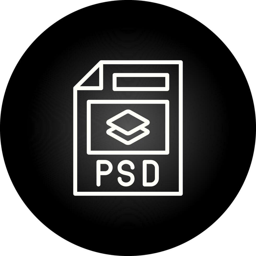 PSD file vettore icona