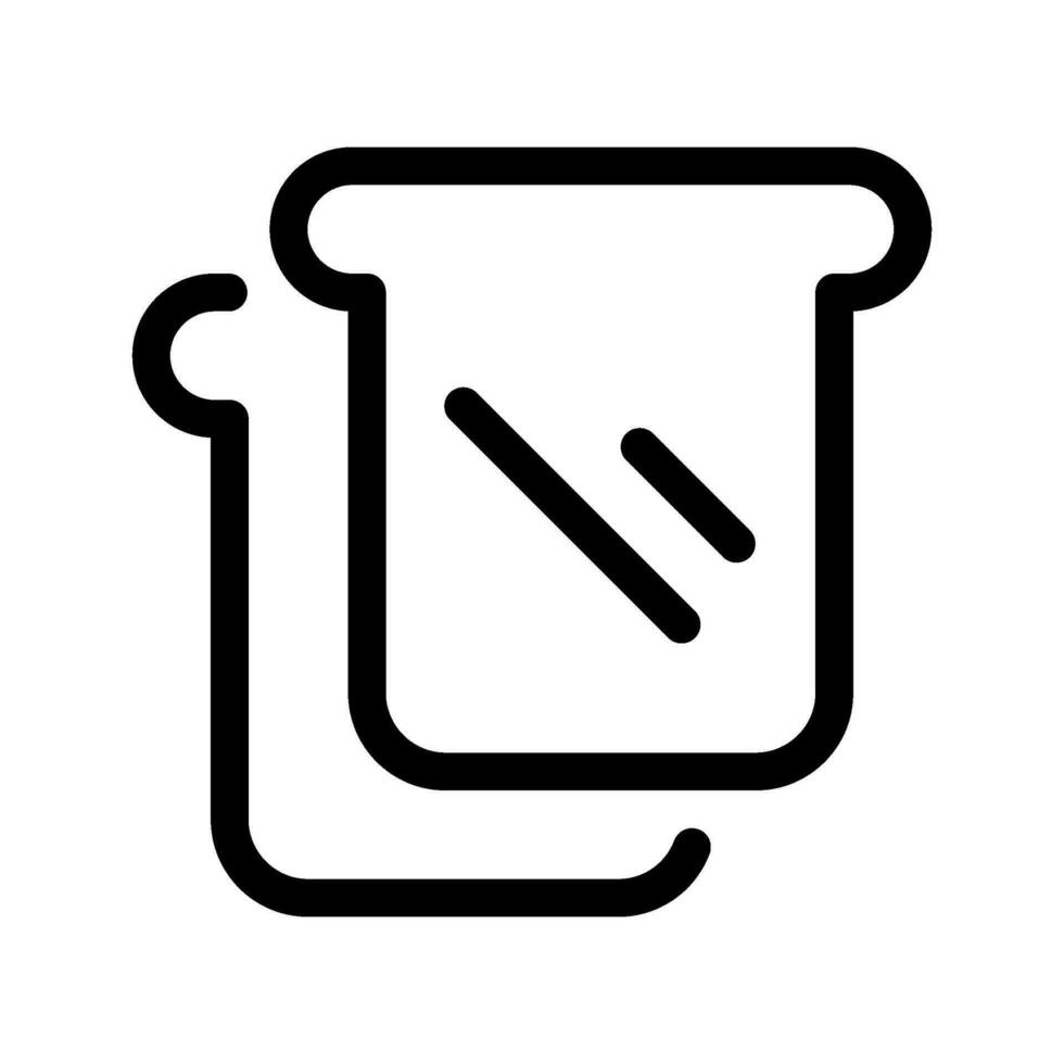 pane icona vettore simbolo design illustrazione