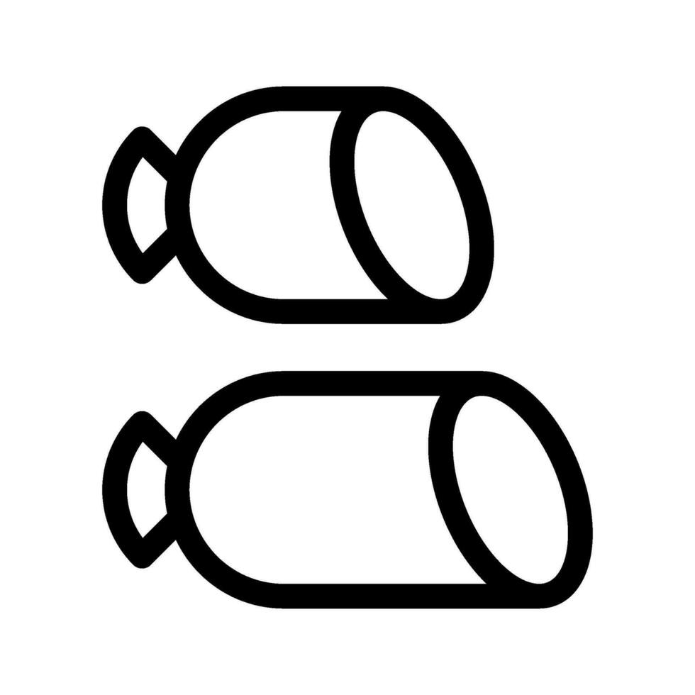 salsicce icona vettore simbolo design illustrazione