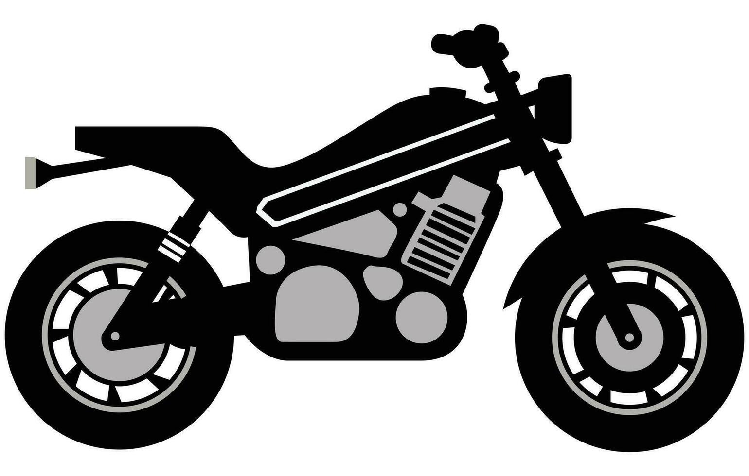 illustrazione di il motore ciclo vettore disegno, sport bicicletta avvolgere design vettore.