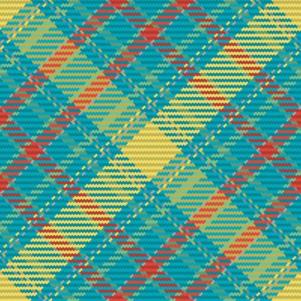 senza soluzione di continuità modello di Scozzese tartan plaid. ripetibile sfondo con dai un'occhiata tessuto struttura. vettore fondale a strisce tessile Stampa.