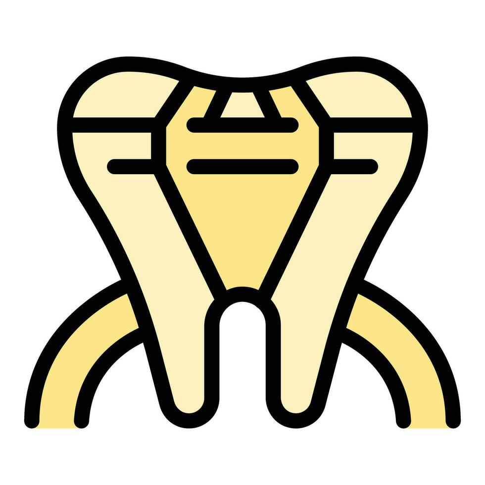 clinica pietra icona vettore piatto