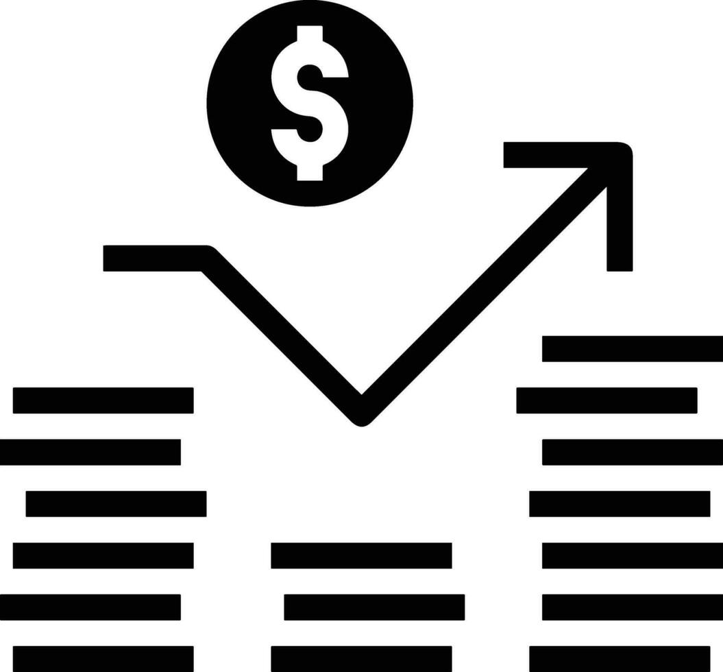 banca finanza icona simbolo vettore Immagine. illustrazione di il moneta scambio investimento finanziario Salvataggio banca design Immagine