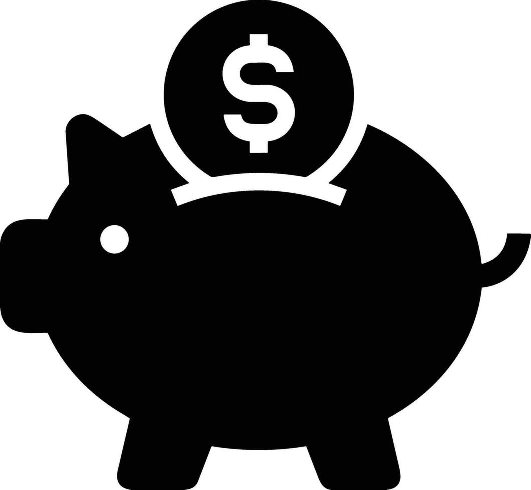 banca finanza icona simbolo vettore Immagine. illustrazione di il moneta scambio investimento finanziario Salvataggio banca design Immagine