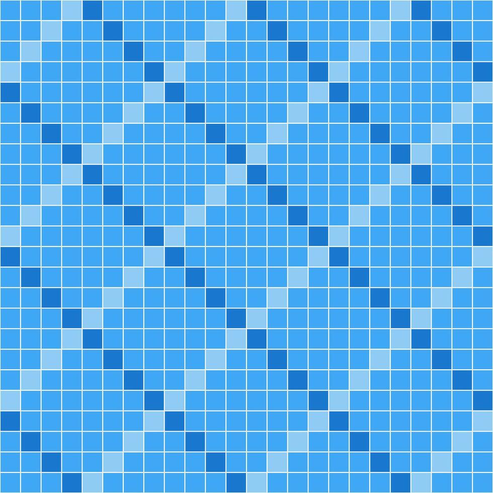 blu piastrella sfondo, mosaico piastrella sfondo, piastrella sfondo, senza soluzione di continuità modello, mosaico senza soluzione di continuità modello, mosaico piastrelle struttura o sfondo. bagno parete piastrelle, nuoto piscina piastrelle. vettore